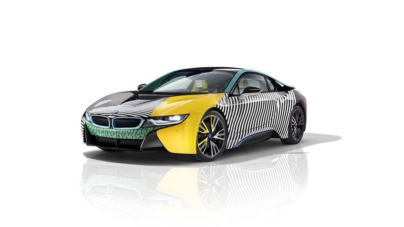 BMW i3 e i8, quelle ispirate al Memphis Design by Lapo Elkann