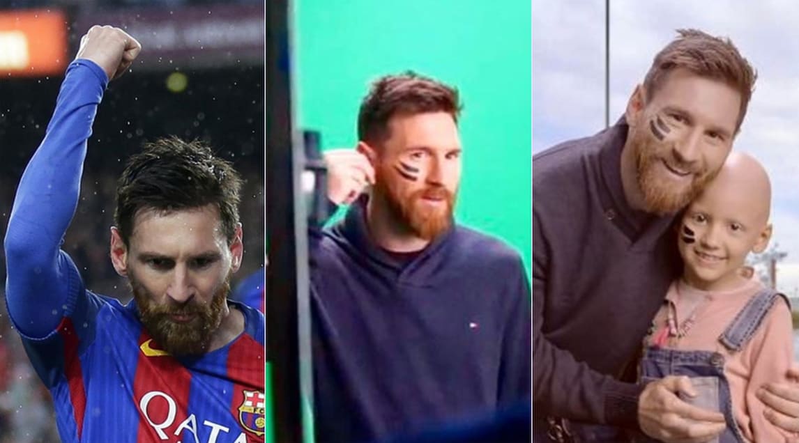 La dedica di Leo Messi: esultanza speciale contro il Siviglia