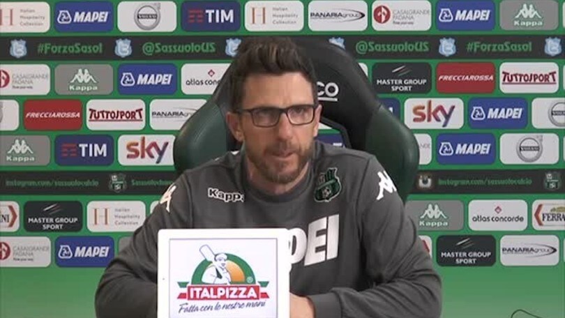 Di Francesco: "Dovremo correre piu' dell'Atalanta"