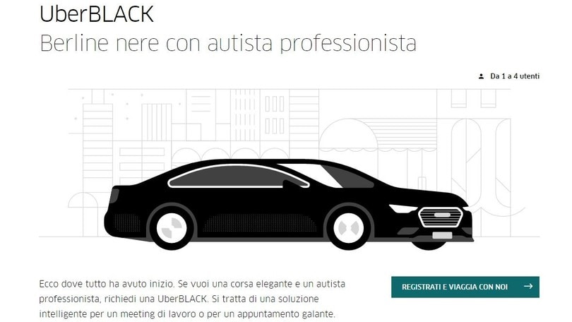 Stop a Uber Black: "concorrenza sleale"