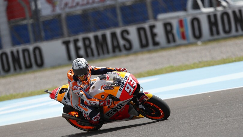 MotoGp, Marquez: «Dobbiamo migliorare nel 2° settore»