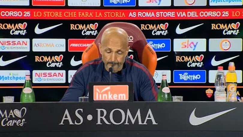 Spalletti: "Totti per 10 minuti? Faccio le cose con coerenza"