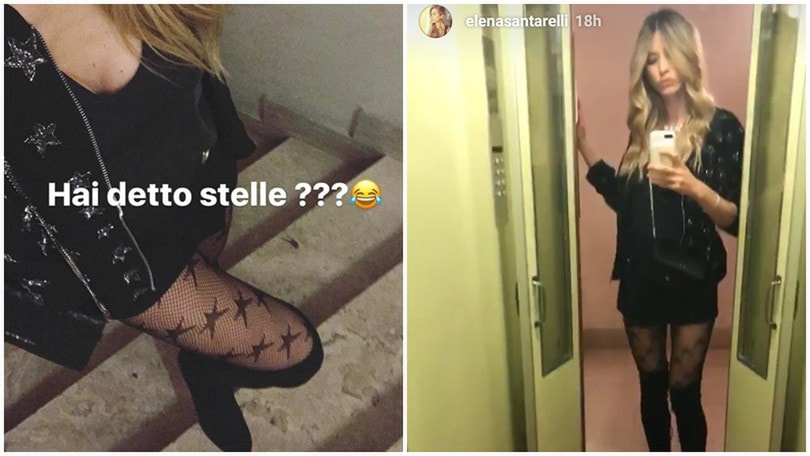 Sexy stelline per Elena Santarelli alla festa di Inzaghi
