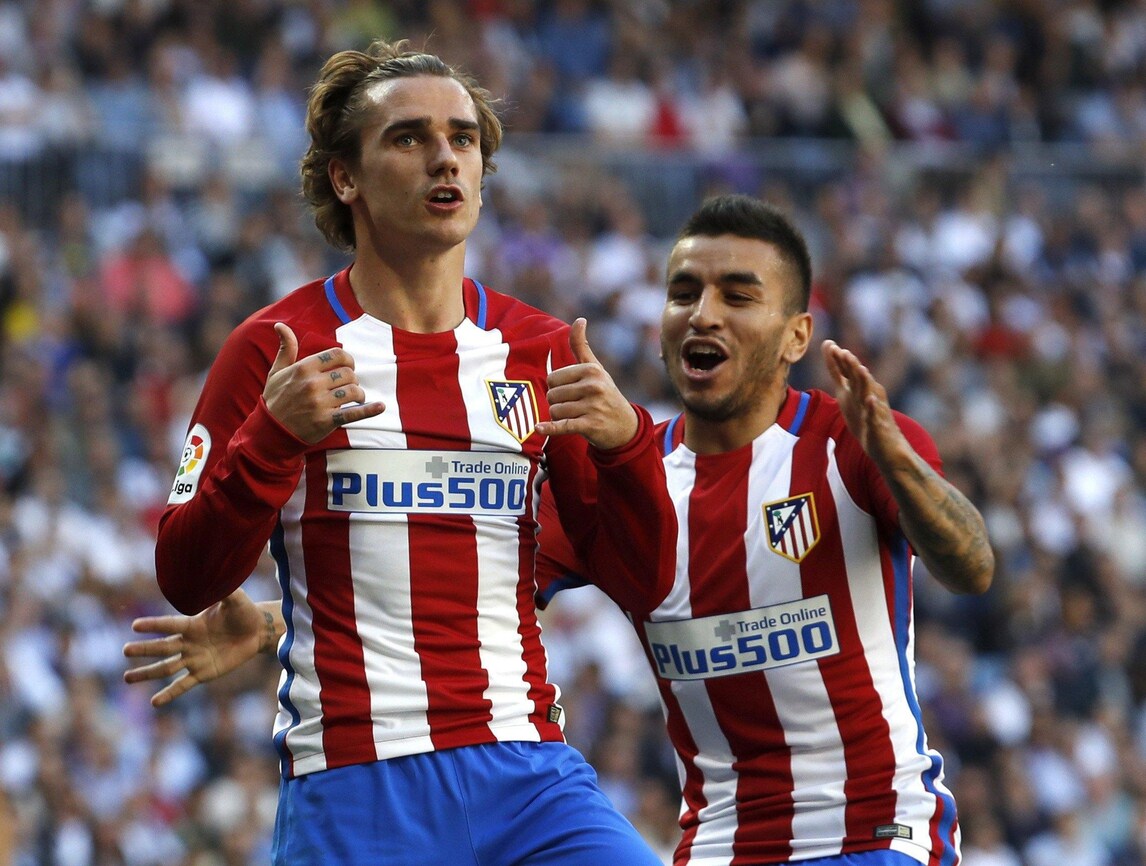 Real Madrid-Atletico Madrid 1-1: Griezmann frena la fuga dei blancos
