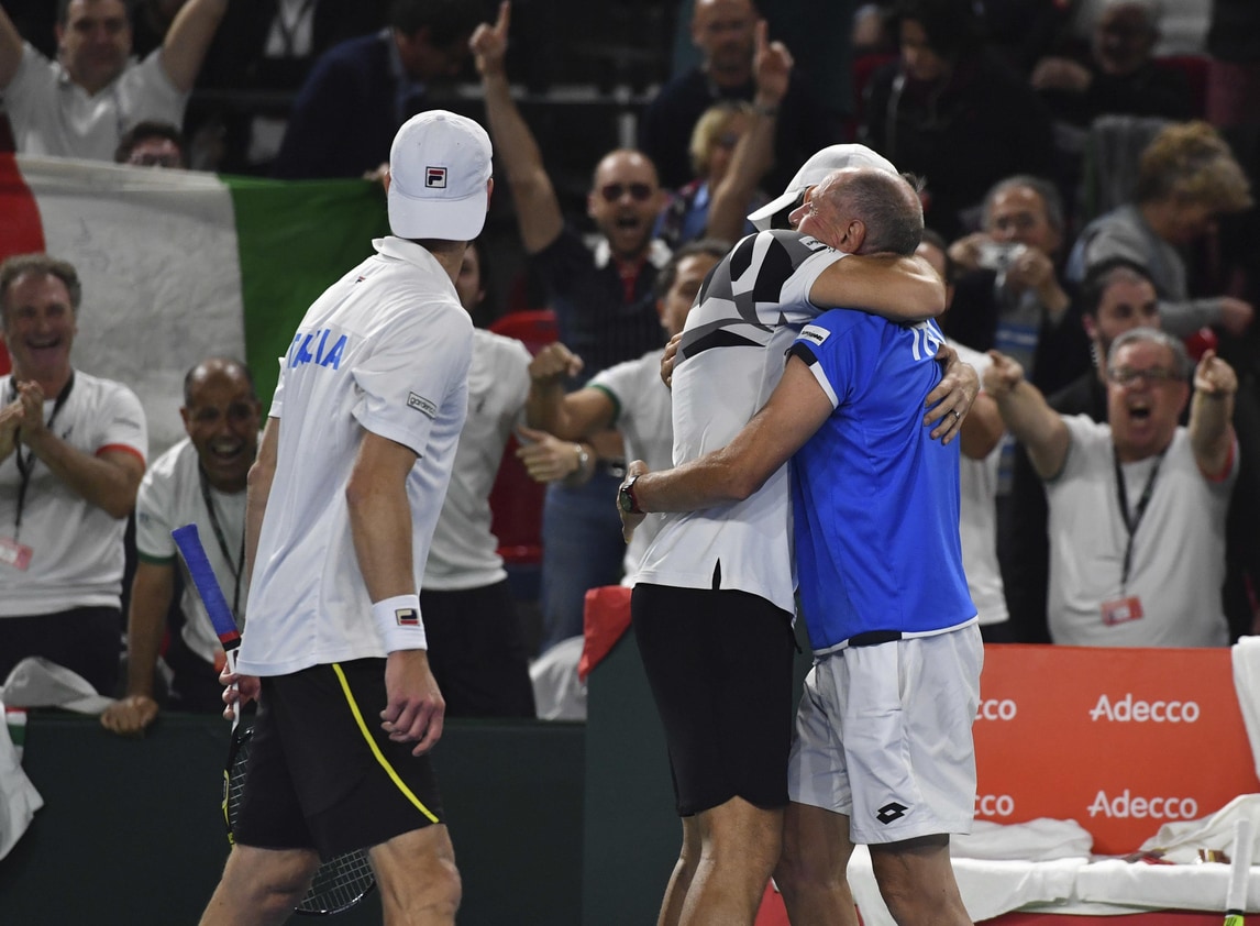 Coppa Davis, l'Italia accorcia con Seppi-Bolelli. È 1-2 col Belgio