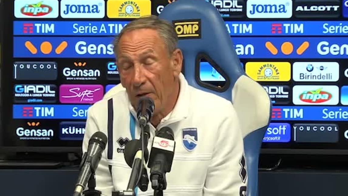 Zeman: "Pescara, che peccato"