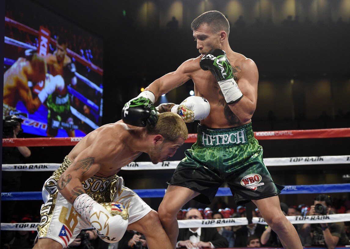 Mondiale superpiuma Wbo, Lomachenko batte Sosa