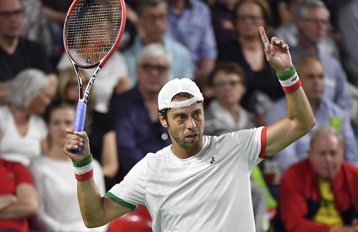 Coppa Davis: Lorenzi ko e inutile acuto di Giannessi, Italia sconfitta dal Belgio