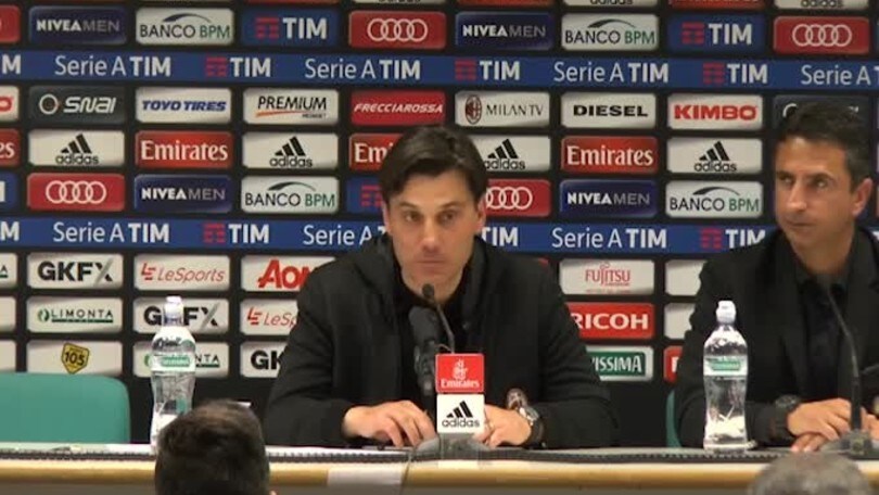 Montella: "Sono felice se accadrà il closing"