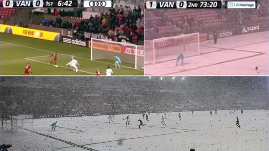 MLS, Salt Lake City: dal sereno alla bufera di neve, nella stessa partita!