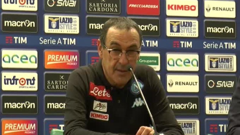 Sarri:"Sono soddisfatto di riuscire a far segnare tanti giocatori"