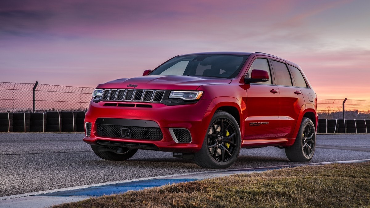 Jeep Grand Cherokee Trackhawk, il SUV più potente di sempre