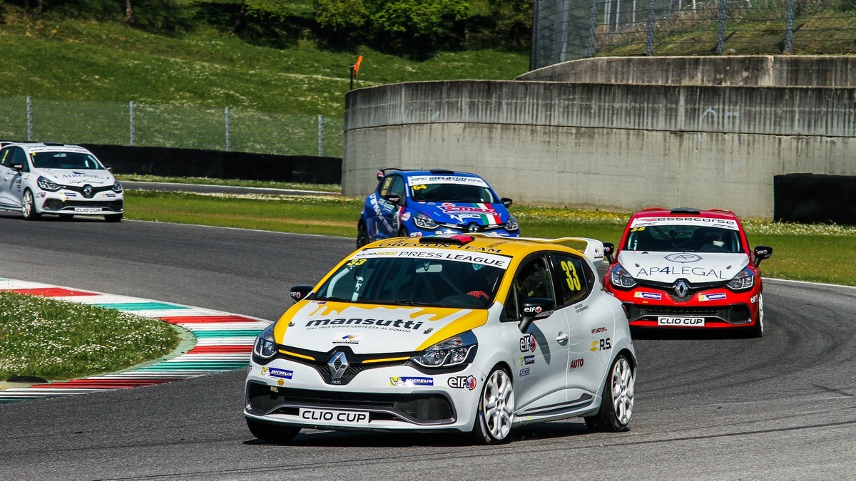 Renault Clio Cup, partita al Mugello la stagione 2017