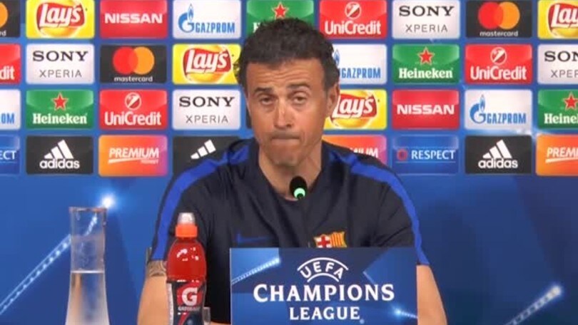 Luis Enrique: "Juve, che numeri"