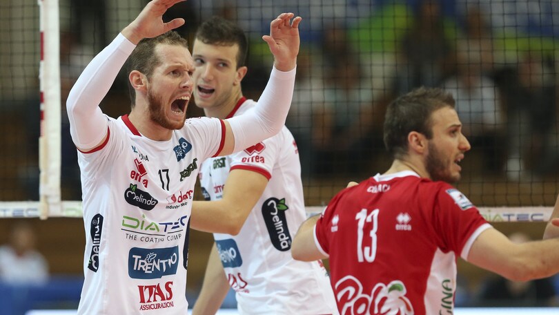 Volley: Coppa Cev, domani la finale d'andata Trento-Tours