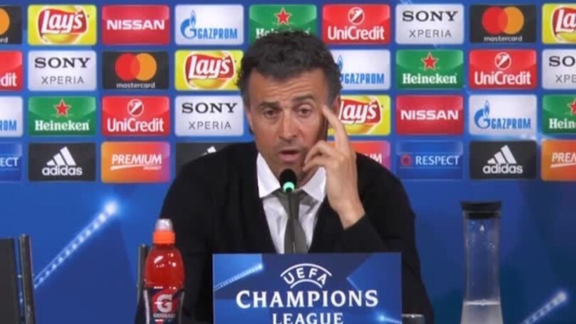 Luis Enrique: "Sono incazz...al 100%"