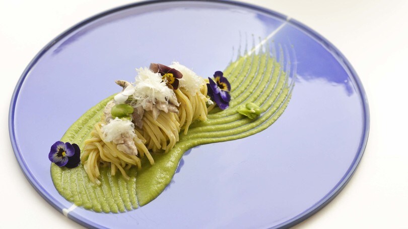 Lo chef Mirko De Mattia e la sua cucina