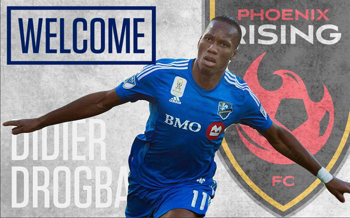 Calciomercato, è ufficiale: Drogba approda al Phoenix Rising