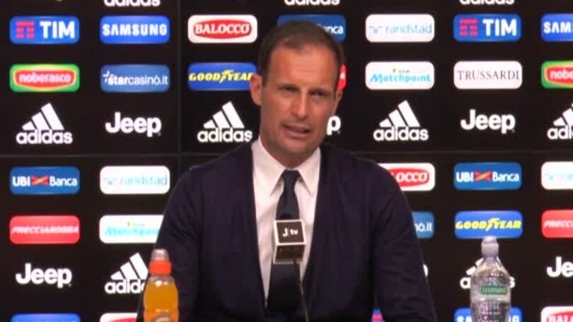 Allegri: "La partita più importante è sempre la successiva"