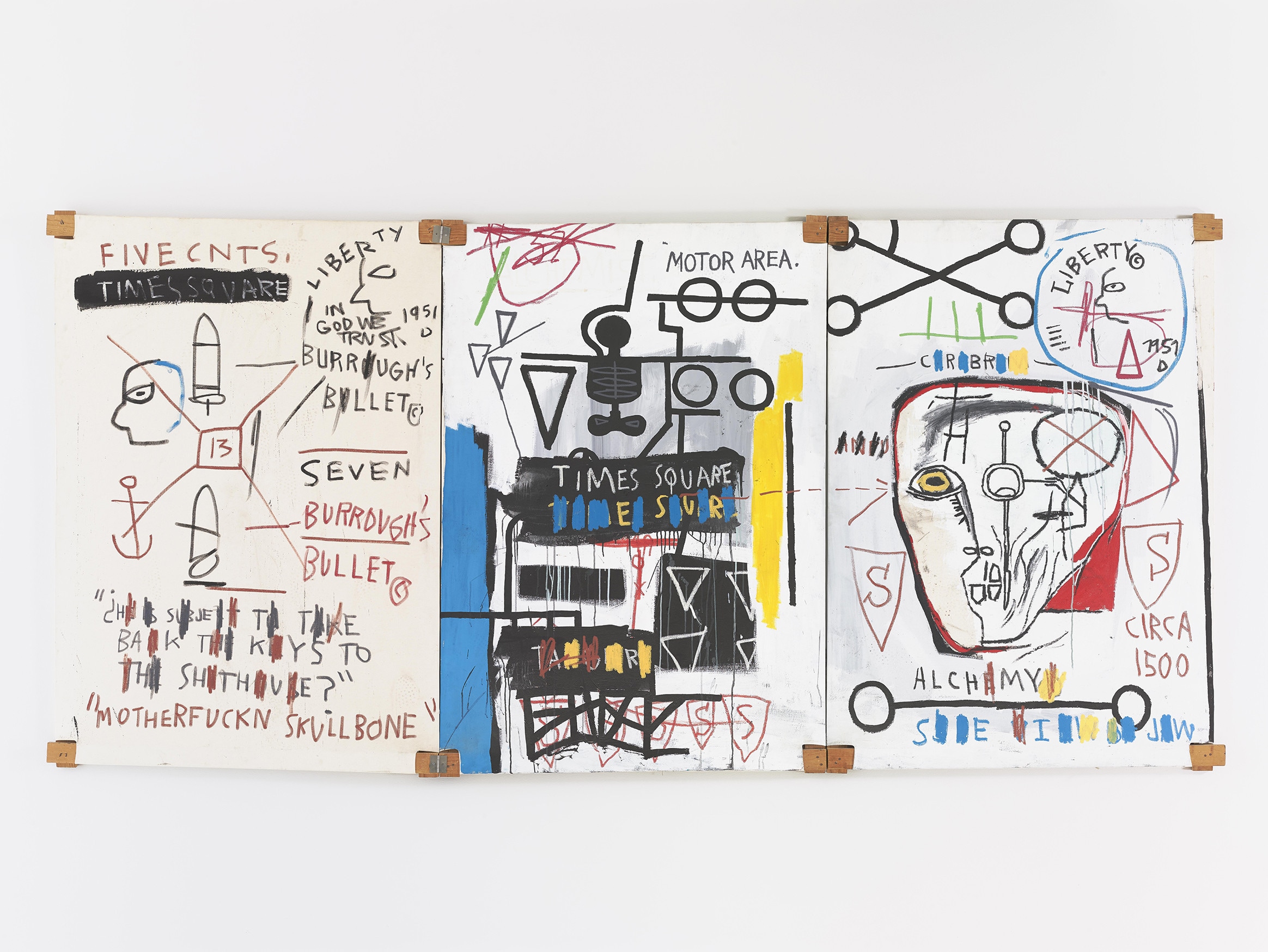 Basquiat in mostra al Chiostro del Bramante