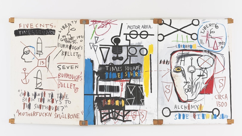 Basquiat in mostra al Chiostro del Bramante