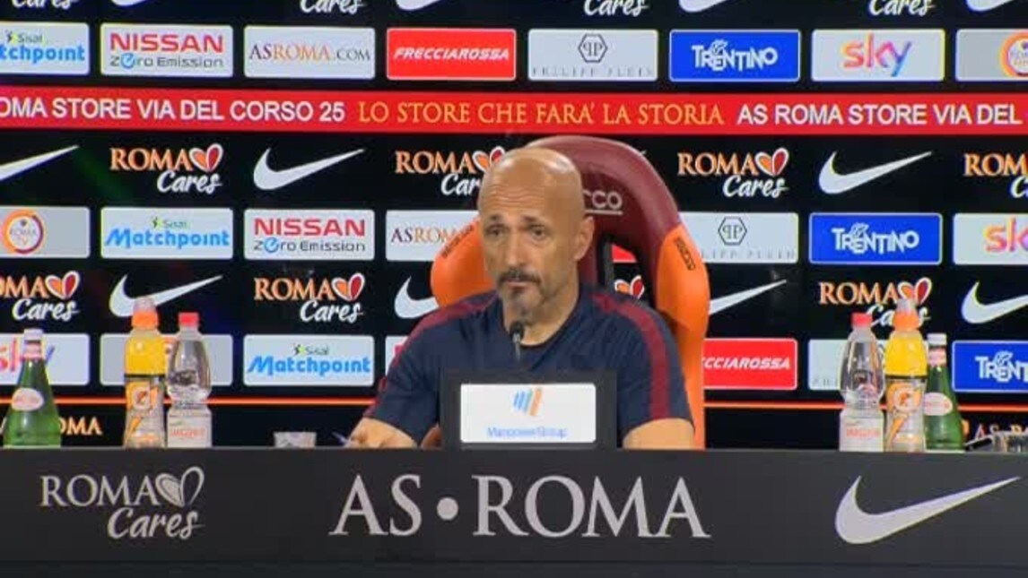 Spalletti: "De Rossi? Si rischia di rivedere il Milan con Pirlo"
