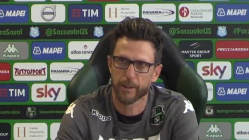 Di Francesco: "Vogliamo tornare a vincere in casa"