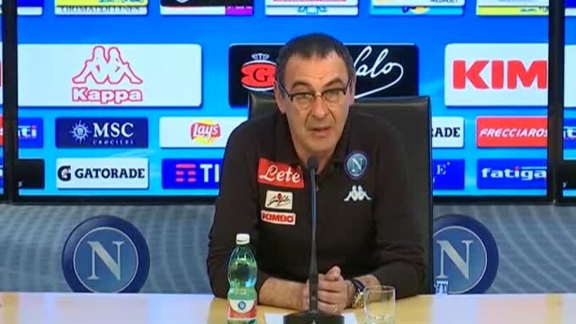 Sarri: "Non ci manca un c...o"