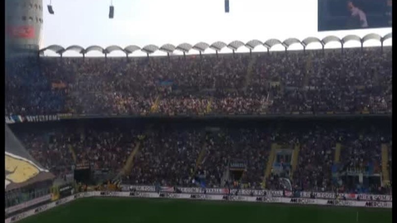 Che spettacolo le coreografie del derby