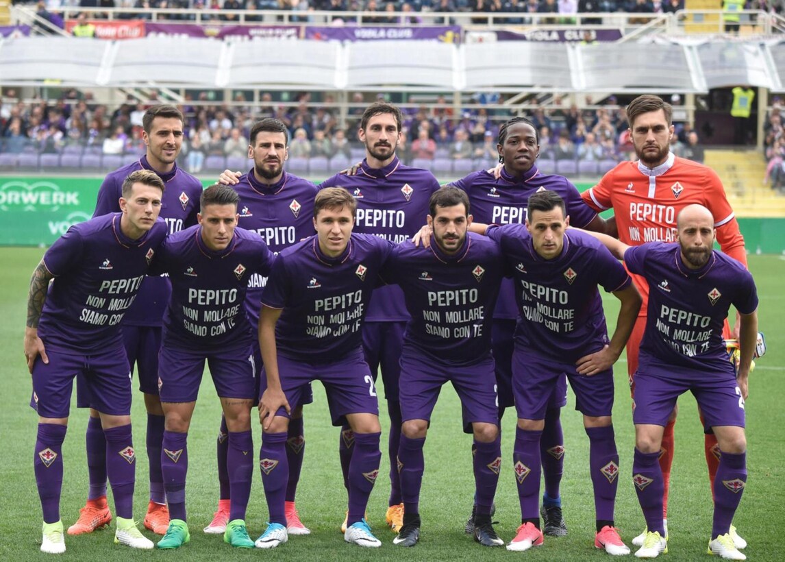 Pepito Rossi infortunato, la Fiorentina gli dedica la maglia