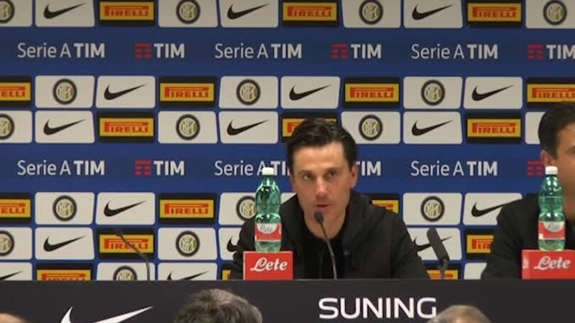 Montella: "Pari giusto"