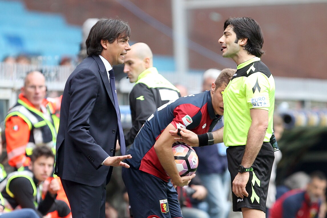 Lazio, rabbia Inzaghi: «Mai come quest'anno penalizzati dagli arbitri»