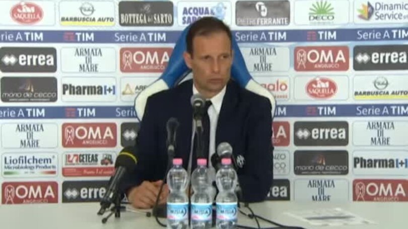 Allegri: "Missione tre punti ottenuta"