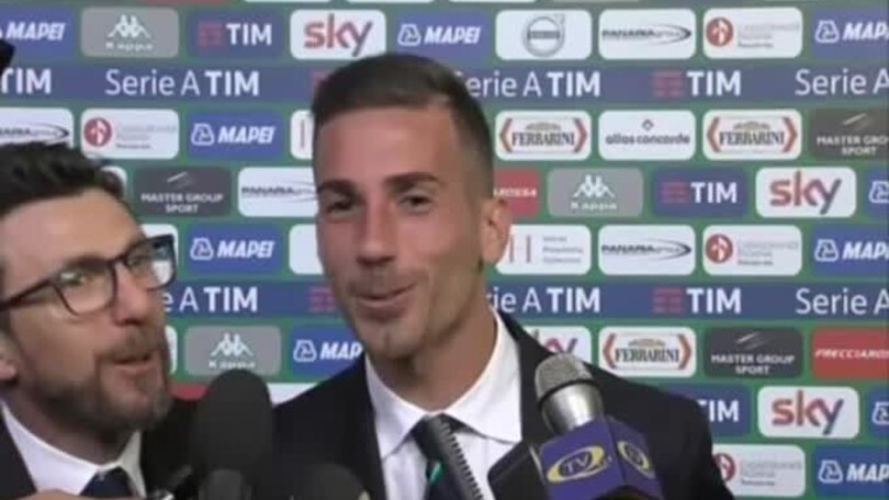 Di Francesco "sfotte" e "caccia" Ragusa