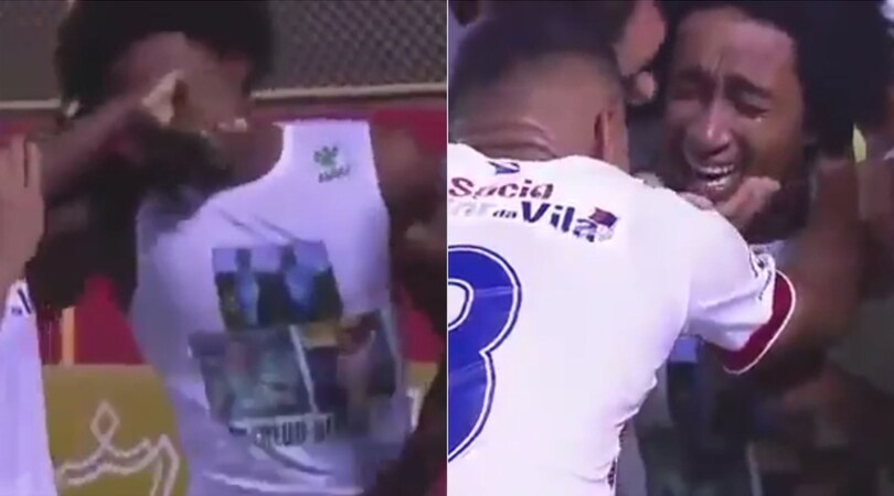 Brasile, segna e piange: dedica al fratello morto con la Chapecoense