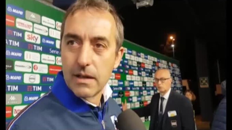 Giampaolo: "Ci stavamo abituando bene.."