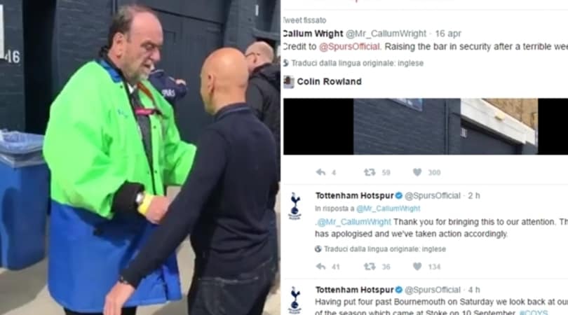 Perquisizioni finte, il Tottenham licenzia lo steward