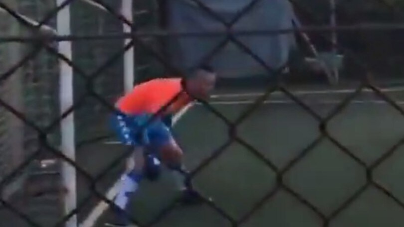 Napoli, turno in porta a calcetto per Hamsik!