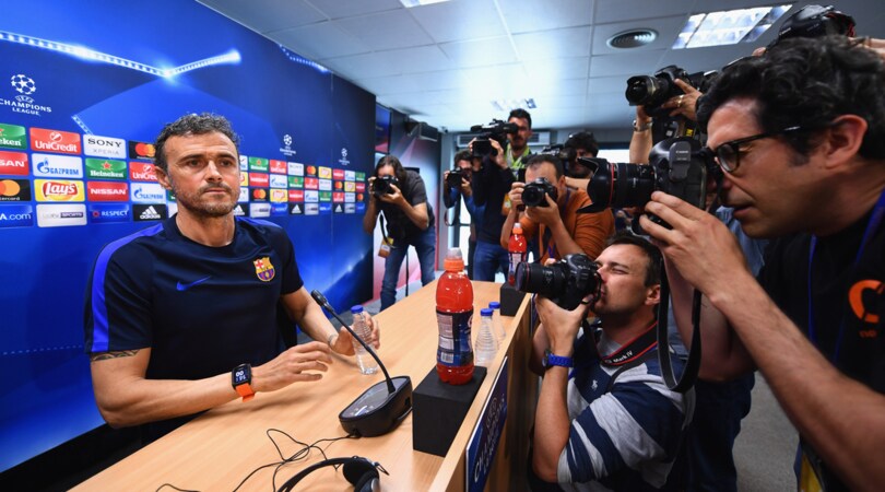 Barcellona-Juventus, Luis Enrique: «Tifosi, non ve ne andate all'80'»