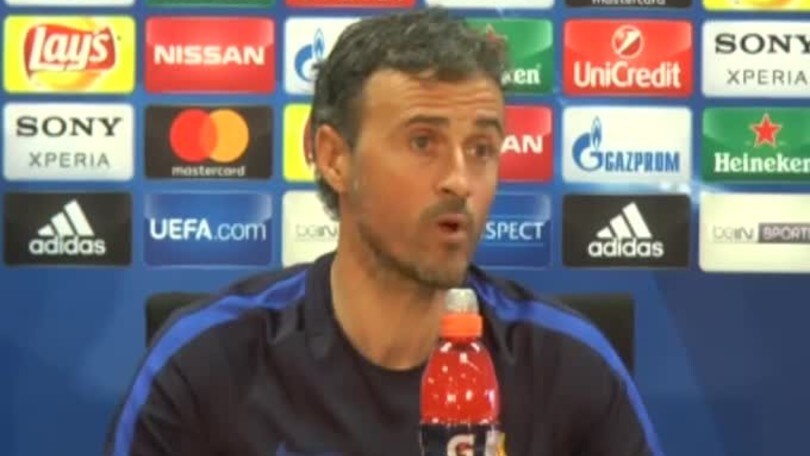 Luis Enrique: "Messi? Va bene anche al 25%"
