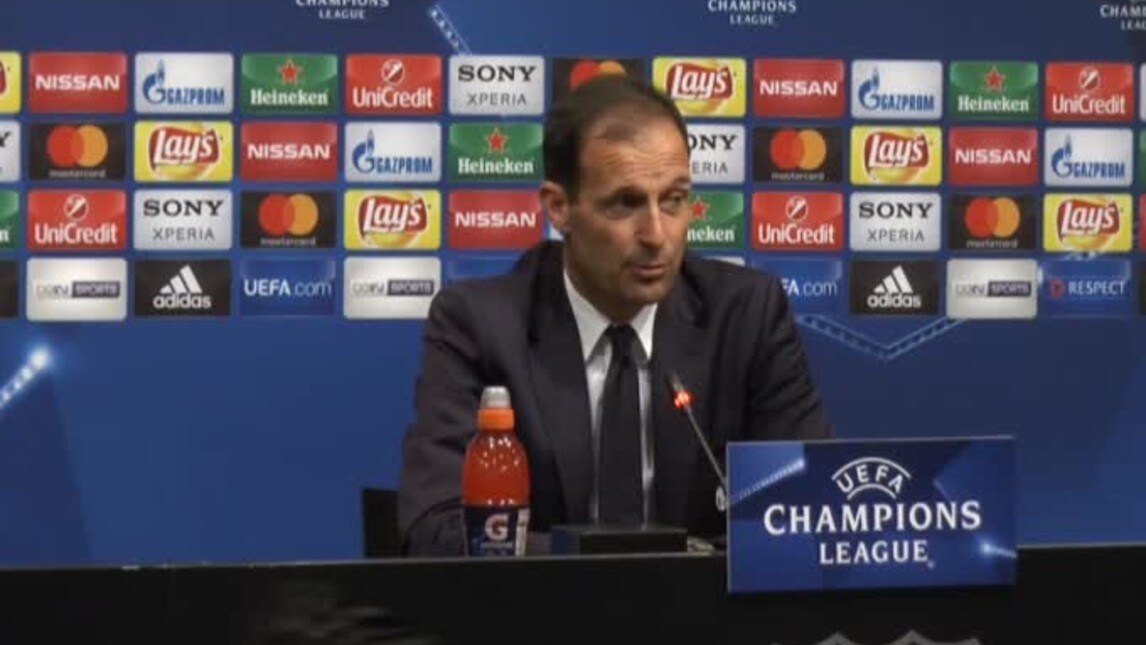 Allegri: "Partita perfetta? Quella che ti fa passare il turno"