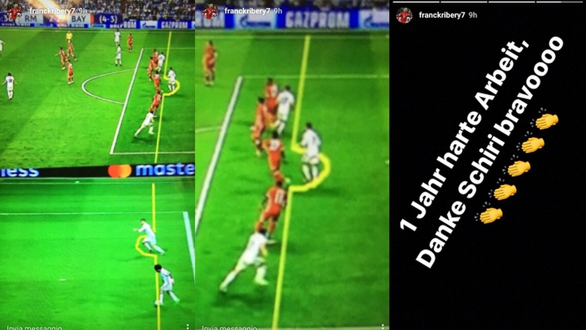 Furia Ribery: «Bravo arbitro, buttato un anno di lavoro»