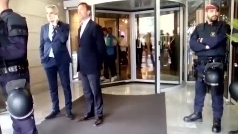 Davide Lippi in visita alla Juventus