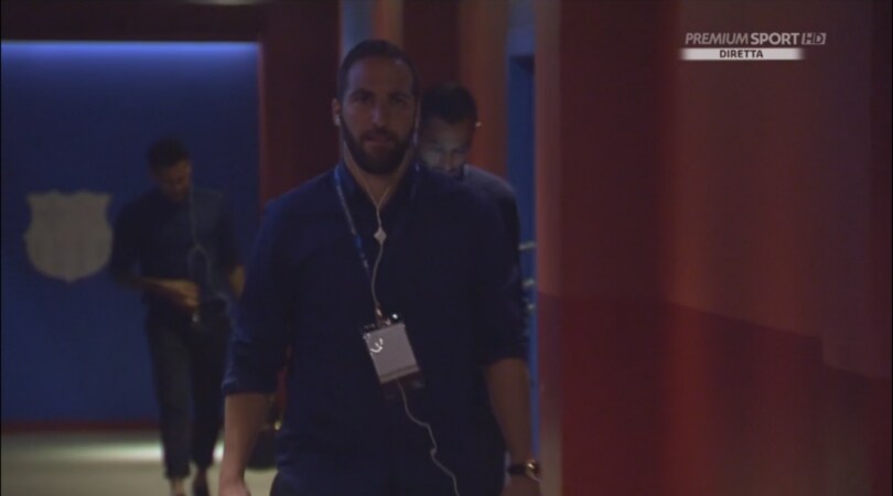 La Juventus arriva al Camp Nou