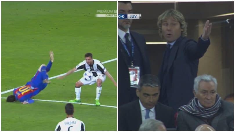 Messi a terra sanguina, Neymar fa infuriare Nedved