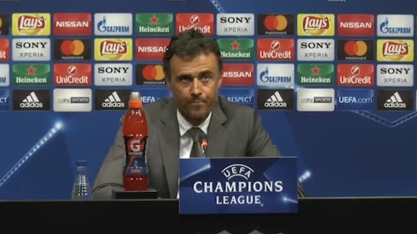 Enrique: "La Juve ha meritato di passare"