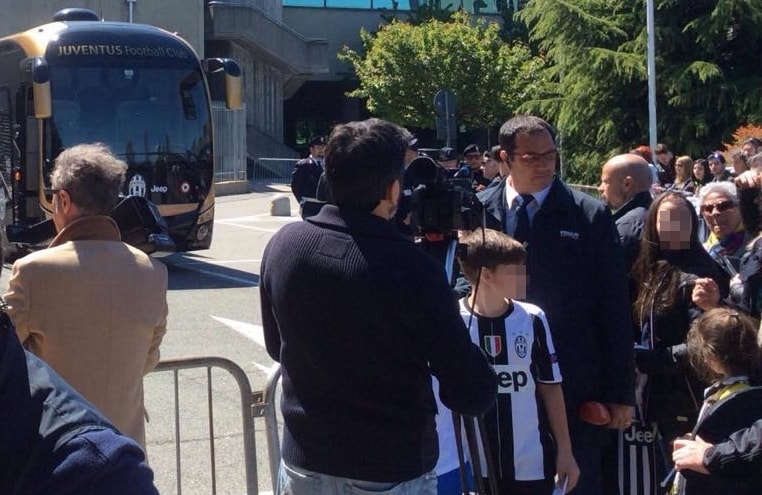 Juventus già a Torino, ma senza Cuadrado