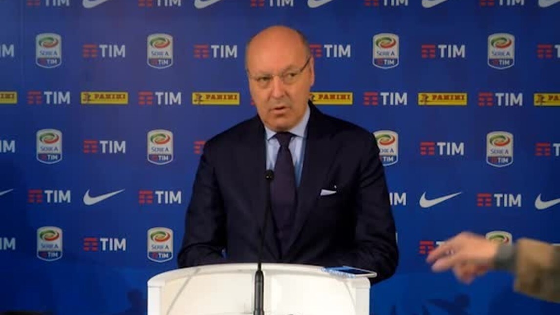Marotta: "Vogliamo la Champions"