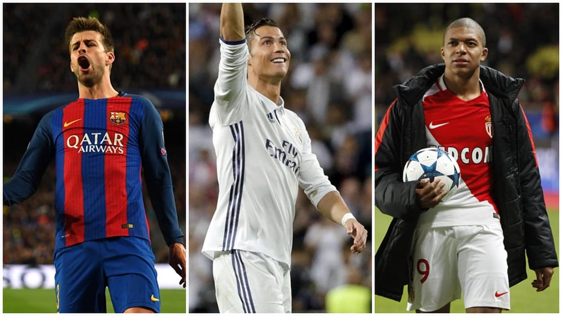 Top 11 Champions League: tre della Juventus, ma non c'è Chiellini