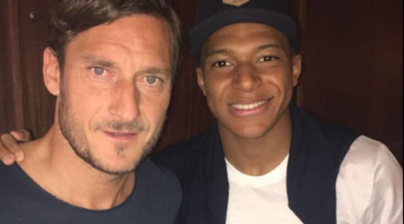 Montecarlo, Mbappé incontra Totti al Master 1000: «Con la leggenda»